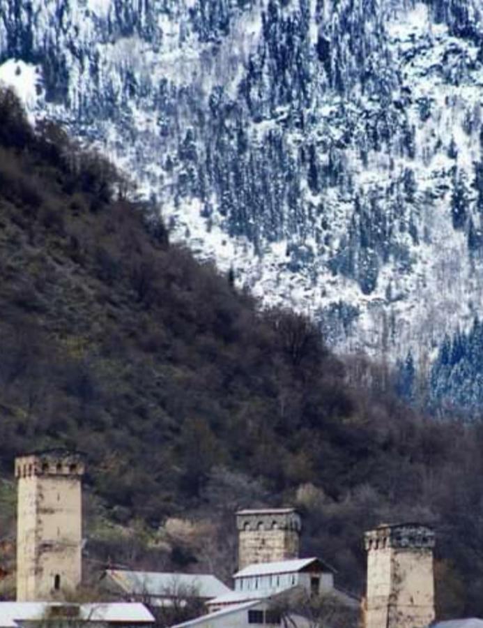 Hotel White Mountains • Თეთრი Მთები Mestia Ngoại thất bức ảnh